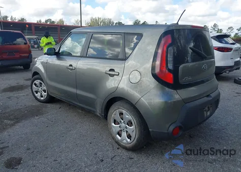 2015 Kia Soul из США, поврежденный, VIN KNDJN2A23F7175814